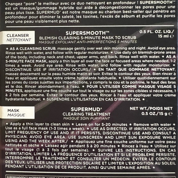 GLAMGLOW - Pore the Love of Skin 
Face Cleanser & Mask Set MINI | TRAVEL - Picture 6 of 8